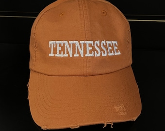 Tennessee Distressed Cap