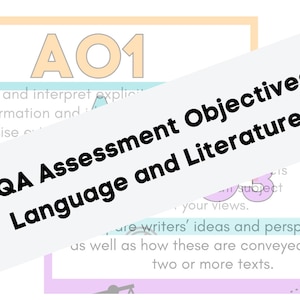 AQA English Language and Literature Assessment Objectives