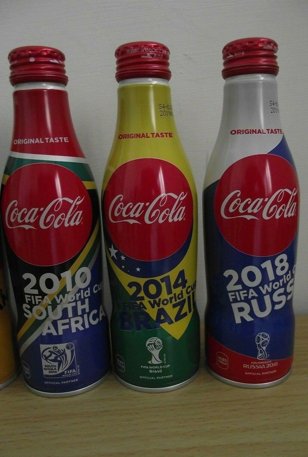 コカ・コーラ ワールドカップ アルミボトル 台湾コレクション x 1個