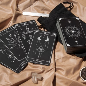 Tarot Deck &quot;Inner circle&quot; 80 Tarotkarten Set - Witchcraft -