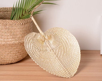 woven fans for weddings