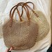 Raffia Bag Straw Bag Rattan Bag Hobo Bag Vintage Bag Woven Bucket Shoulder Bag Straw Colorful Wicker Travel Tote Extra Large Brown Bag Soft