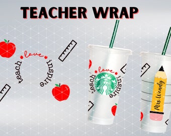 Download Teacher Starbucks Svg Etsy