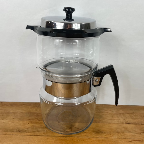 Pyrex Coffee Pot Etsy