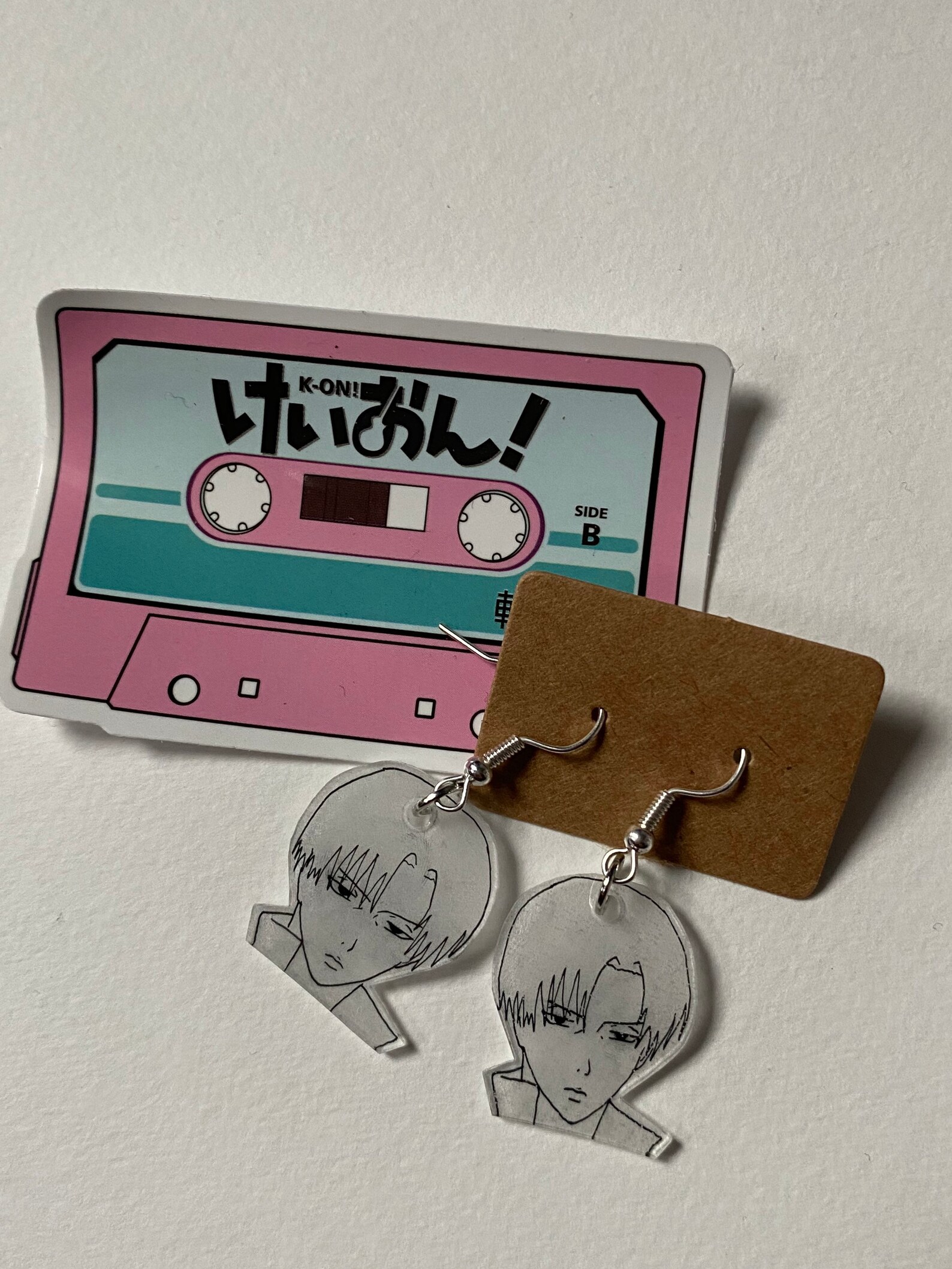 AOT Levi Inspired Earrings | Etsy