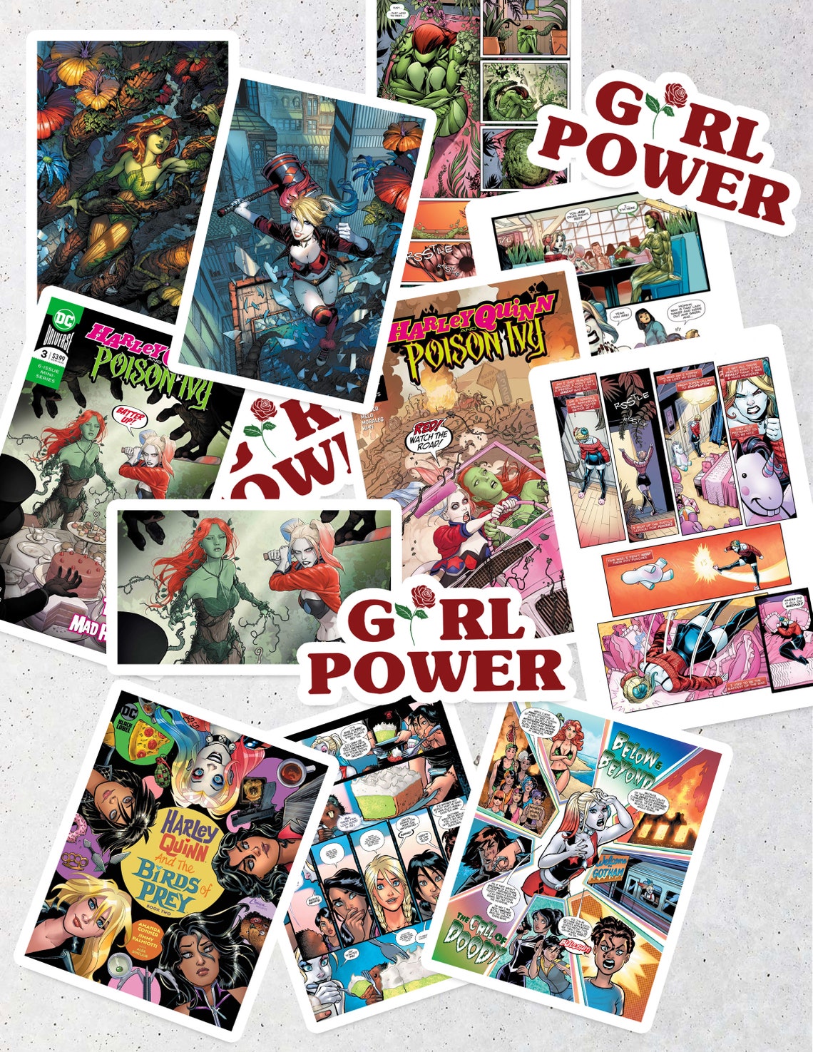 GIRL POWER Comic Book Edition Random Variety Characters Etsy UK
