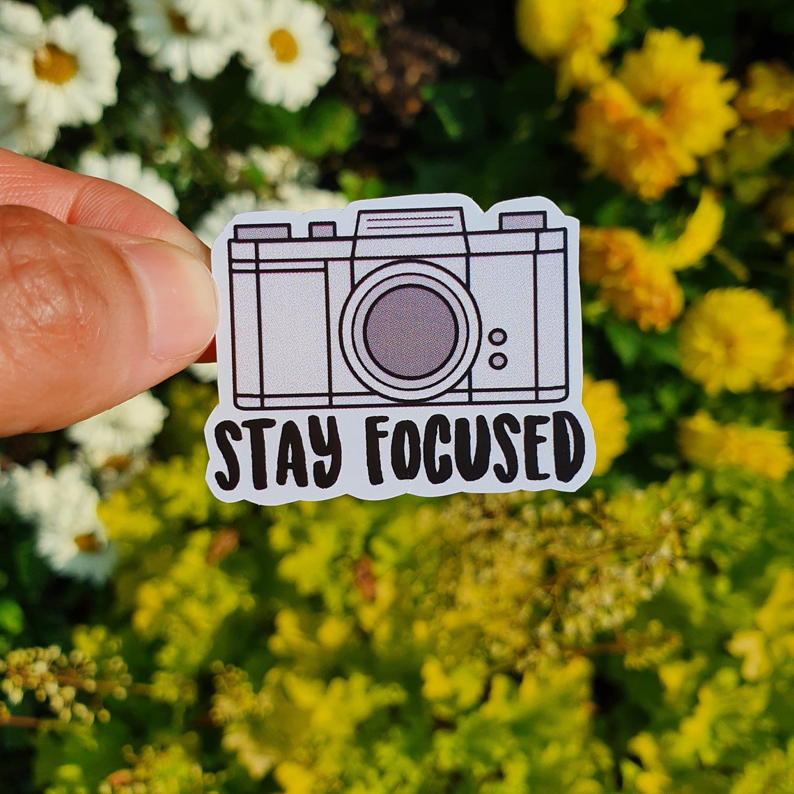 Stay Focused Film Camera Funny Photography Pun Photo Cute Etsy