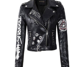 black rivet raincoat