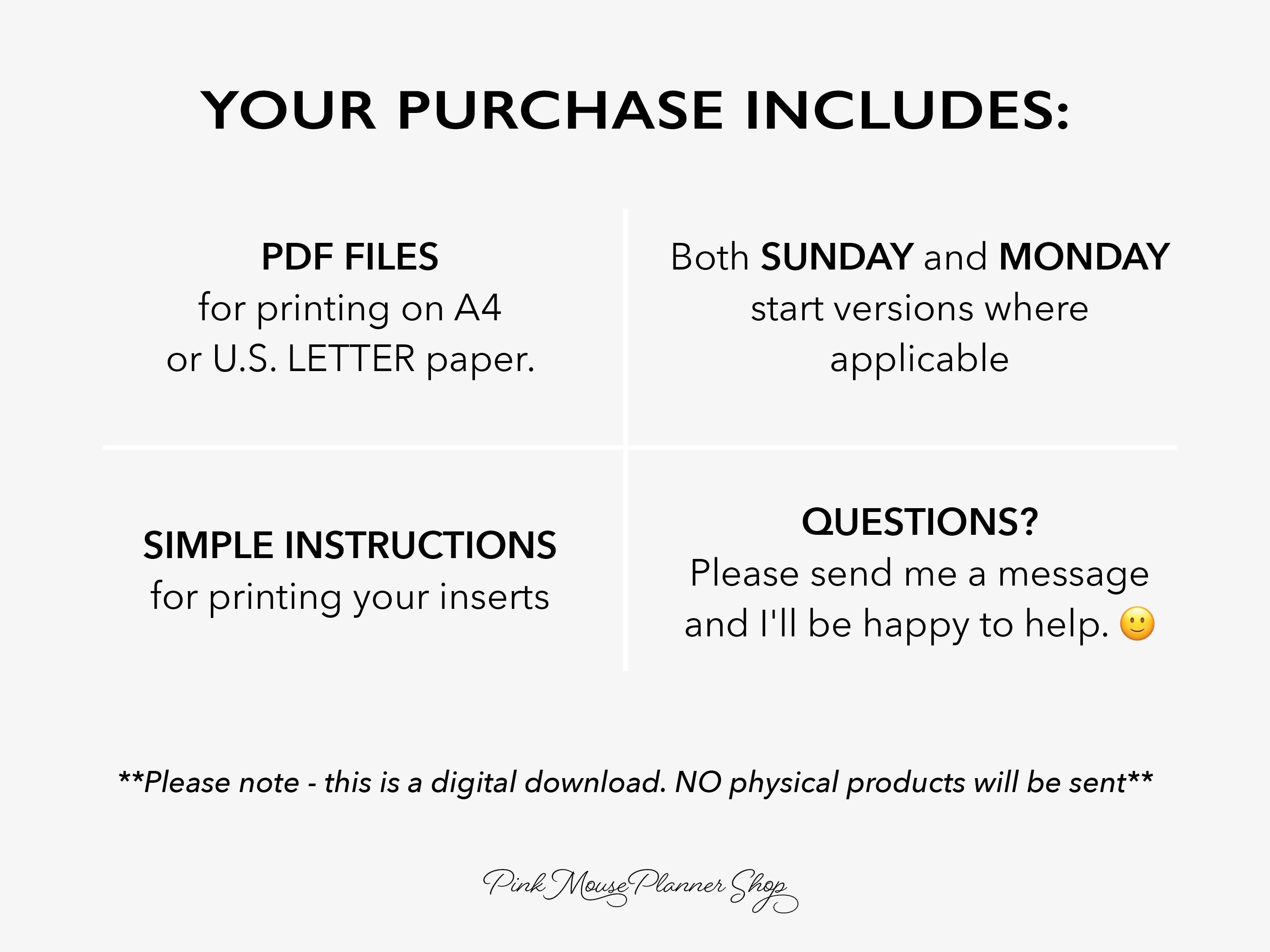 30 Minute Weekly Schedule Printable, Time Block Planner Insert, Hourly ...