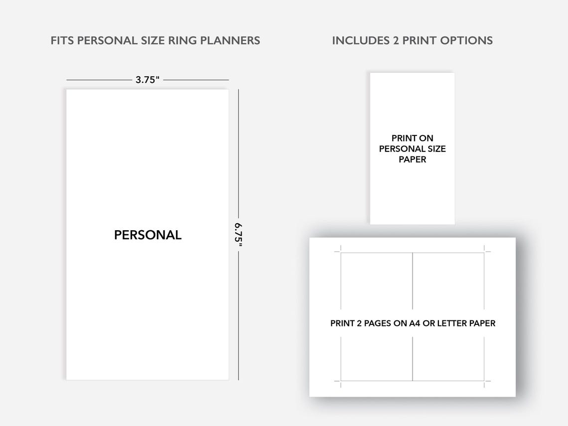 2026 Daily Vertical Timed Planner Inserts W/ Weekly Overview, Day per ...