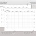 30 Minute Weekly Schedule Printable, Time Block Planner Insert, Hourly ...