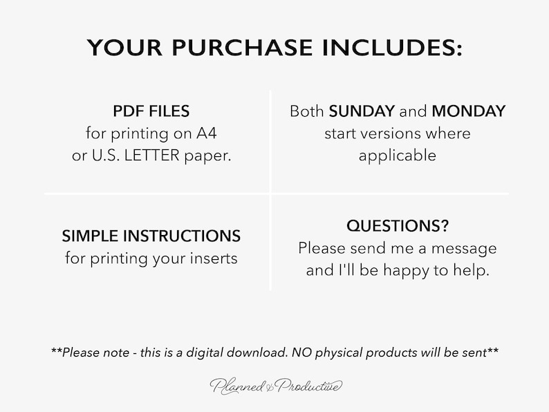 2026 Daily Planner Inserts With Vertical Timed Schedule, One Day per ...