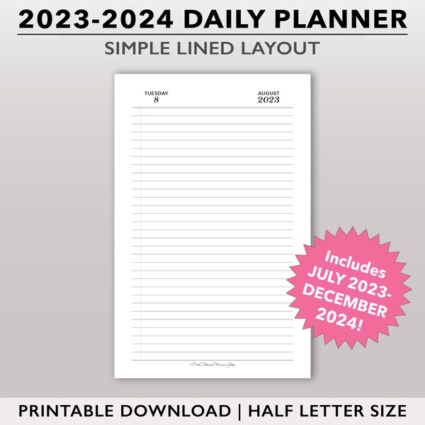 2025 Dated Journals Etsy