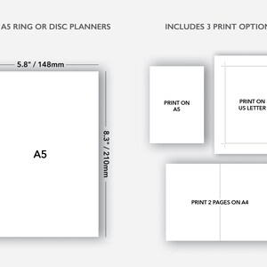 30 Minute Weekly Schedule Printable, Time Block Planner Insert, Hourly ...