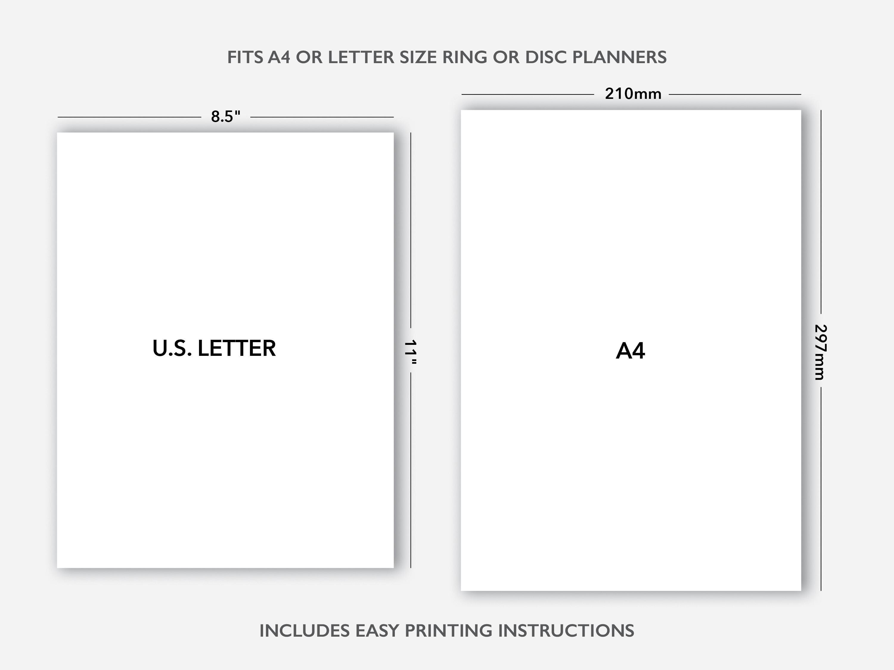 2026 Two Page per Day Daily Planner Printable W/ Weekly Dashboard ...