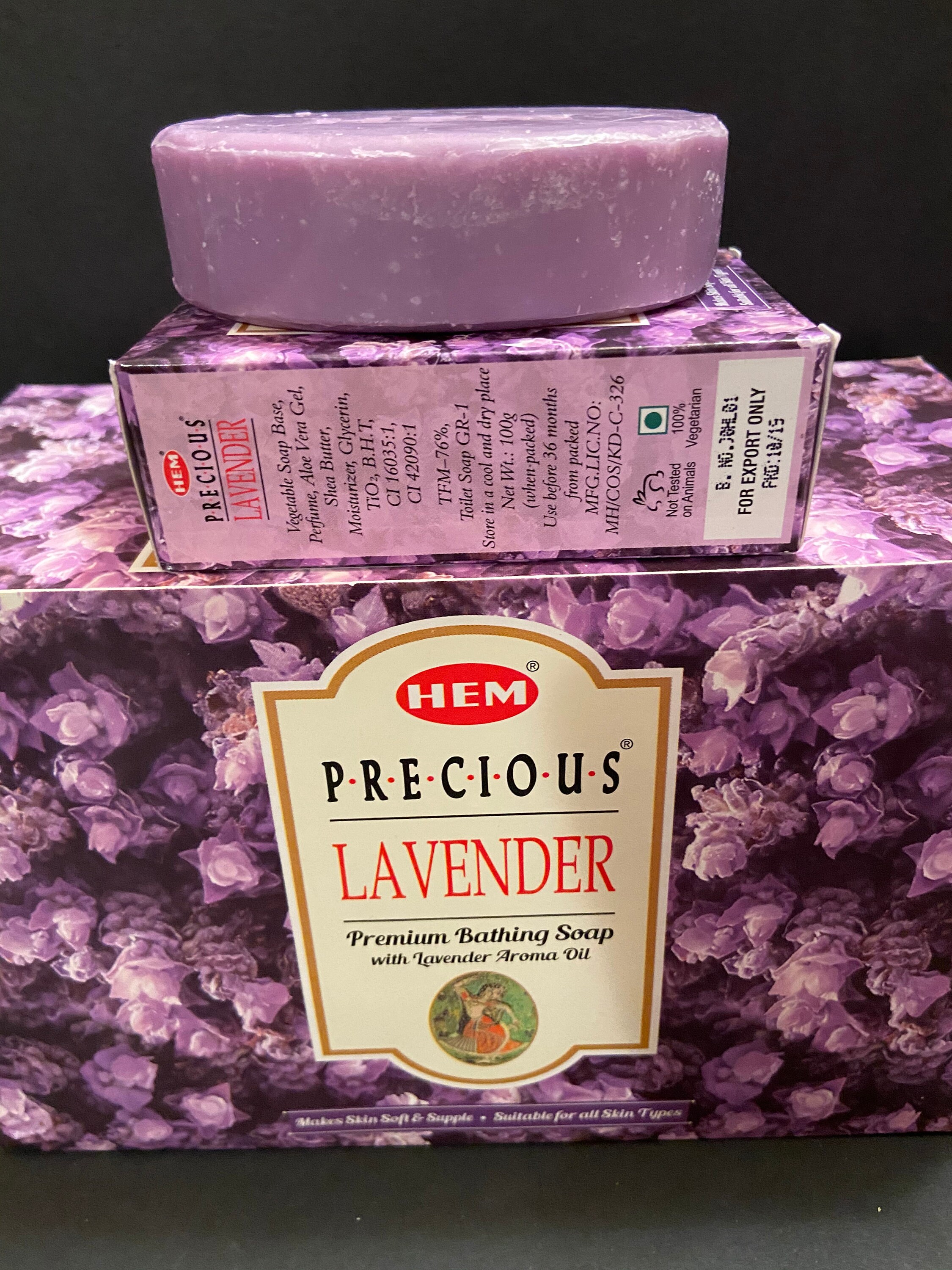 Hem Precious Lavender Bath Soap Etsy UK