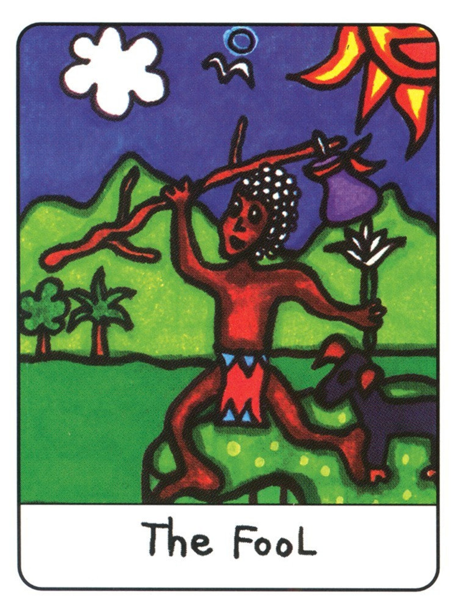 African Tarot Deck & Guide Booklet Etsy