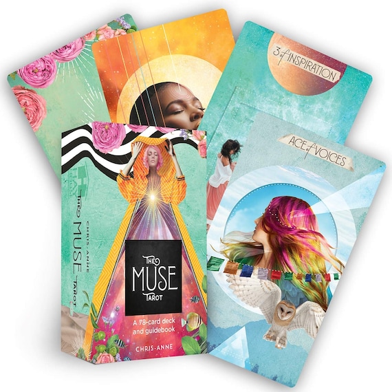 The Muse Tarot Deck & Guidebook - Etsy 日本