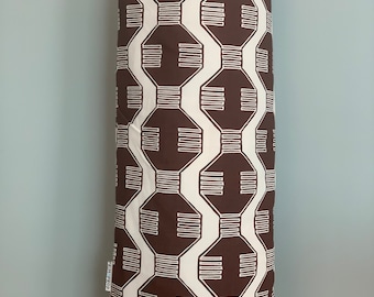 Handmade Yoga Bolster, Kansas Cotton, Meditation Pillow