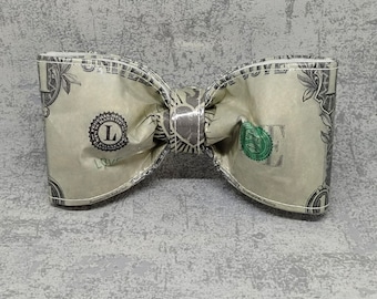 Upcycling Bow Tie, Fliege, Masche, Handmade - MPK Dollar Bow Tie