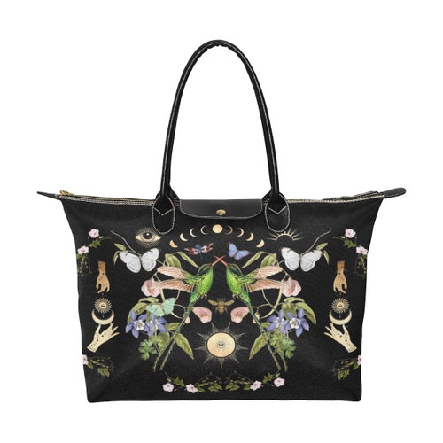 Witchy Hummingbirds of Light Vegan Tote Bag Witchy Clothing - Etsy
