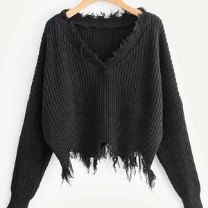 Drop Shoulder Sweater Witchy 