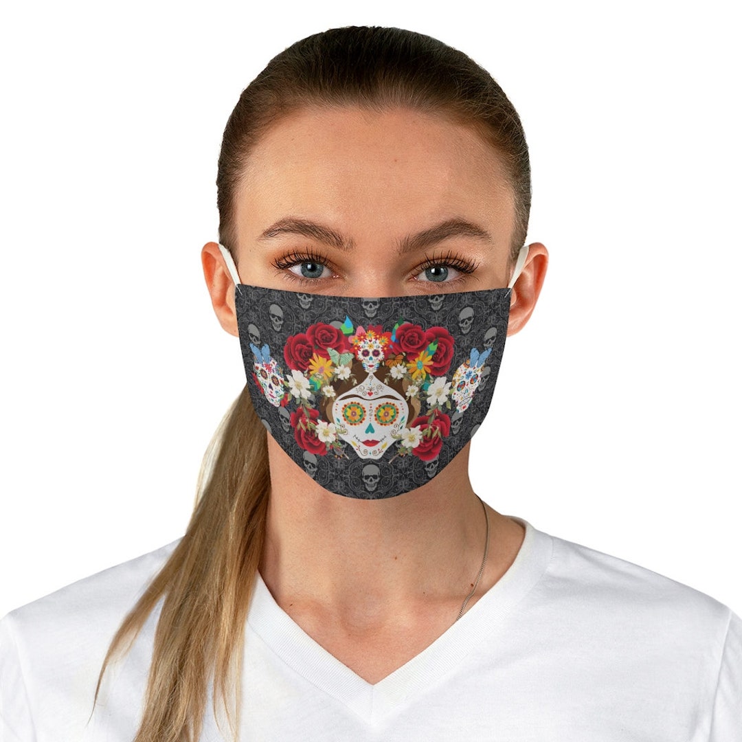 Katrina Adjustable Fabric Face Mask Witchy Face Mask Witchy - Etsy