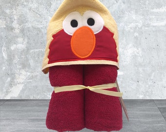 Elmo hooded towel