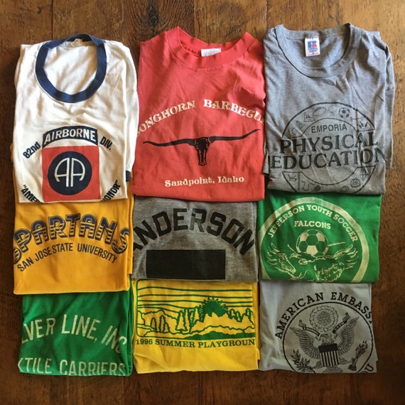 Vintage Graphic T-shirts.