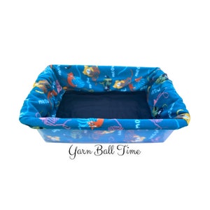 Handmade Fleece Birthing Box Liner: Kittening Whelping Nest for Cats, Small Dogs