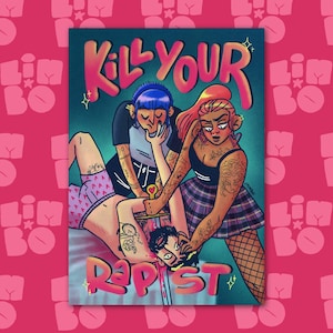 Póster Kill your Rap*st