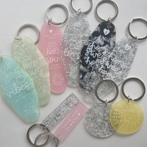 Glitter Keyring Etsy Singapore