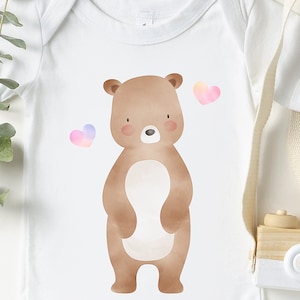 Bear Sublimation/ Baby Bear Png/ Bear Art Print/ Bear Clip Art/ Animal Sublimation/ Cute Animal Png/ Animal T Shirt/ Nursery Sublimation