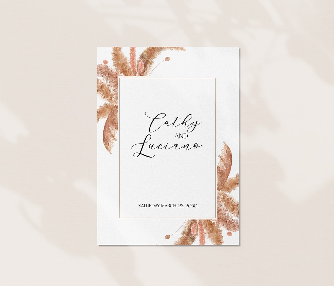 100 Stück Herbst-Deko Strauß - Pampasgras, Lavendel & Eukalyptus