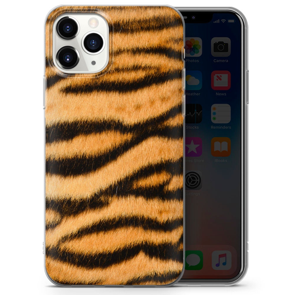 Tiger Print Wallet Case – For Huawei Series – Synthetic Leather – Matte Finish – Card Pocket – Animal Theme