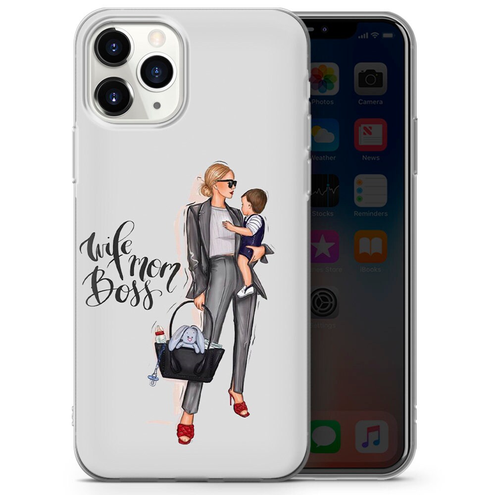 Mother and Daughter Mum Phone Case Cover for iPhone 15 Pro Max 7,8 ...