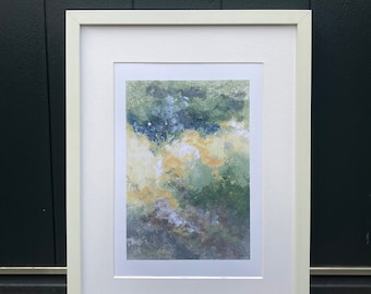 Green Abstract Print- Giclée Print- A4/A5 Sizes- Unframed
