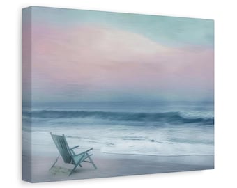 Beach Wall Hanging, Beach Canvas Art, beach decor, Coastal Wall Decor, Beach Wall Hanging, Nautical Home Decor, Beach House Decor, Beach Art