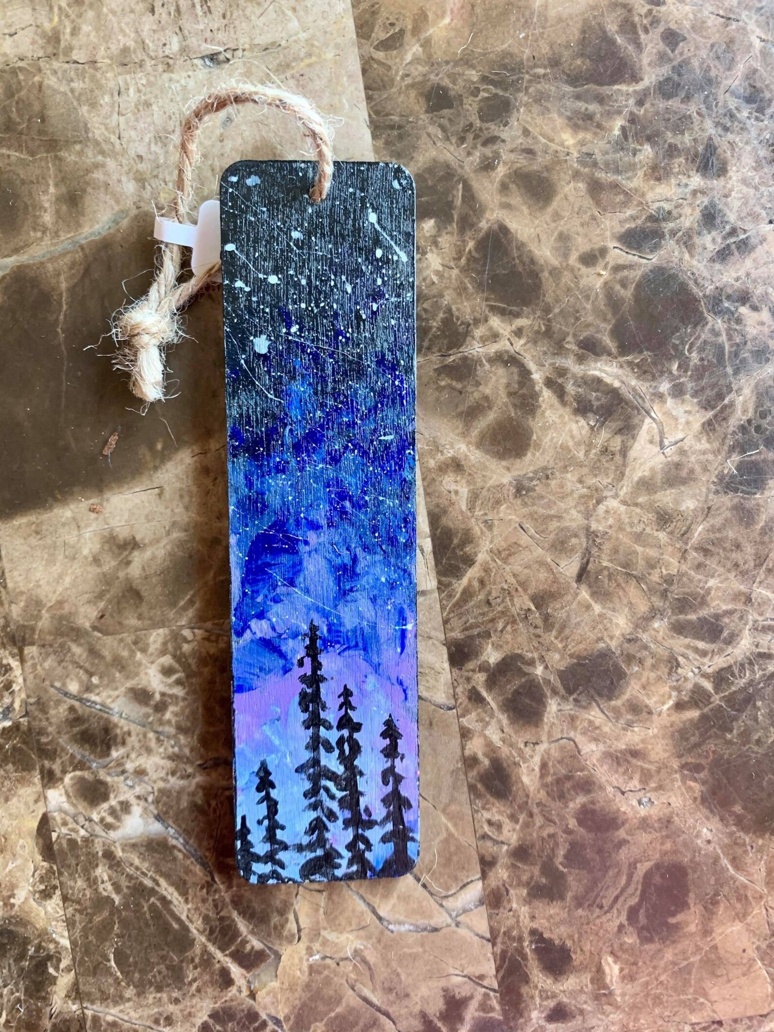 Hand painted bookmarks colorful bookmarks Etsy