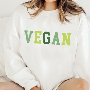 Vegan Shirt, Powered by Plants Vegan Sweatshirt, Plant Based Vegan Hoodie, Vegan Gift Idea, Herbivore Oversized Sweatshirt, Vegetarian Shirt