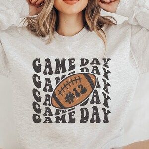 Custom Football Mom Shirt, Senior Mom Football-personalized Player