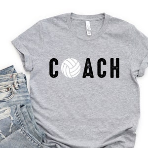 Volleyball Shirts, Volleyball Coach Gifts, End of Season Coaches Appreciation Gift, Coaching Thank You Present, Volleyball Shirt for Coaches