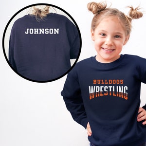 Kids Wrestling Hoodie Etsy