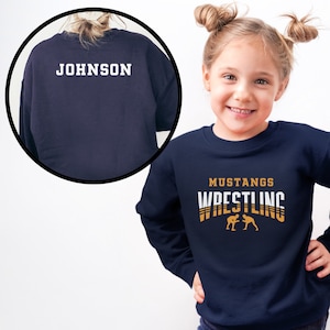 Kids Wrestling Hoodie Etsy