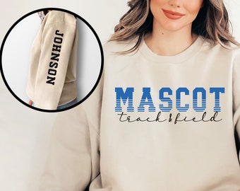 Custom Track Shirt, Personalized Track and Field Shirt, Track Mama Hoodie, Track Mom Shirt, Track & Field Sweatshirt, Track Meet Spirit Wear
