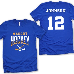 Custom Hockey Sweatshirt, Personalized Hockey Mom Shirt, Game Day Hockey Hoodie, Name and Number Hockey Sweatshirts, Custom Hockey Shirts image 3