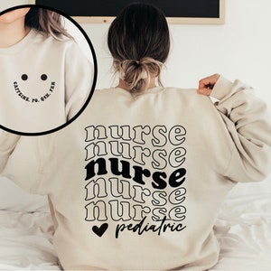 Custom Nurse Shirt, Funny Nurse Shirts, Nurse Appreciation Gift, New Nurse Sweatshirt, Caffeine PO Q4H PRN Hoodie, Customized RN Apparel