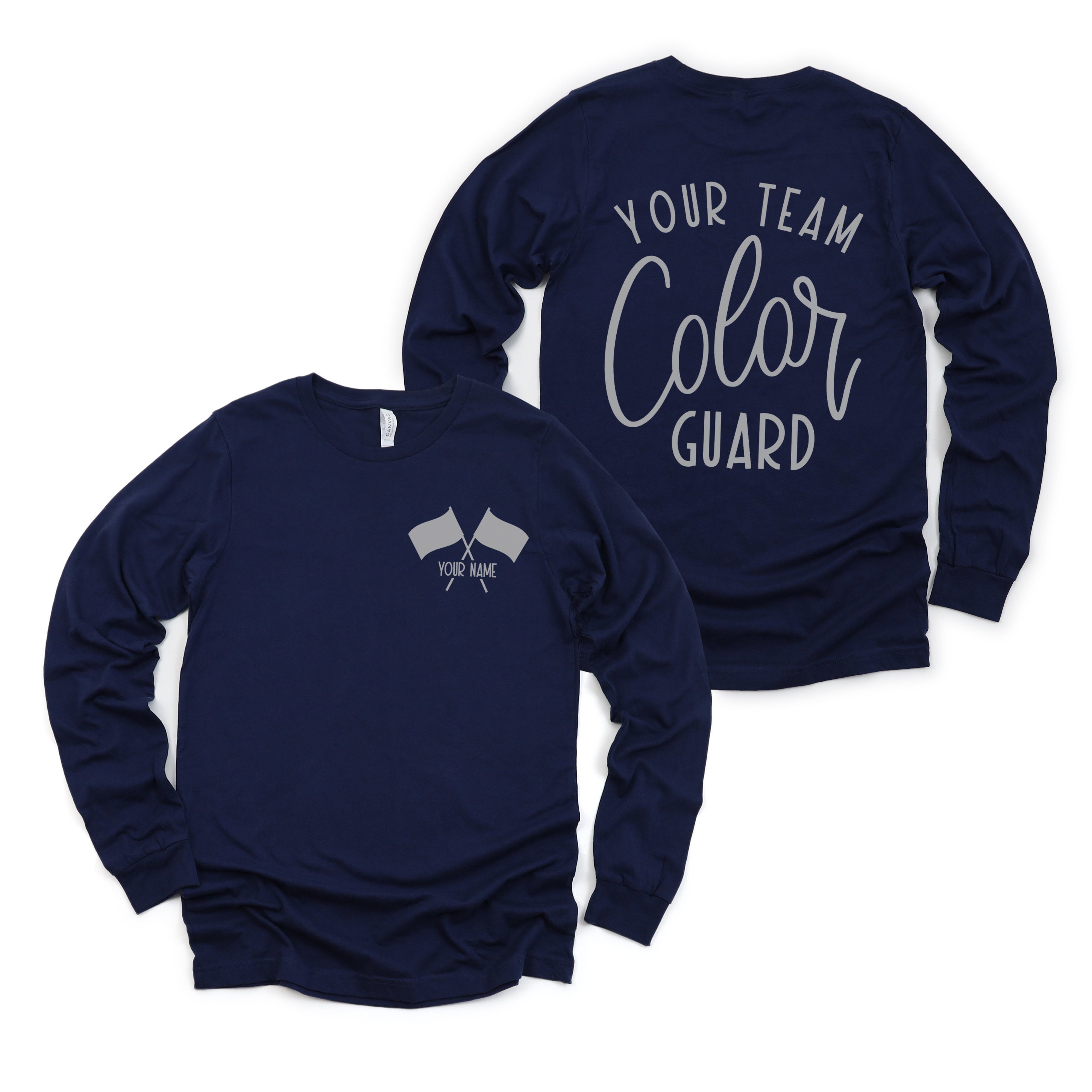 Custom Color Guard Shirt, Personalized Colorguard Shirt, Glitter ...