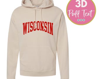 トップス VINTAGE champion RW hoodie WISCONSIN Champion Reverse Weave Wisconsin Hooded Sweatshirt (Gray