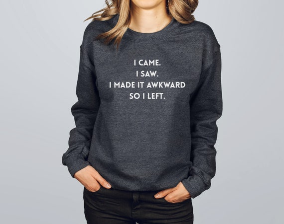 Funny Introverts Made It Awkward Antisocial Tee Shirt Funny Introverts Made It Awkward Antisocial Tee Shirt